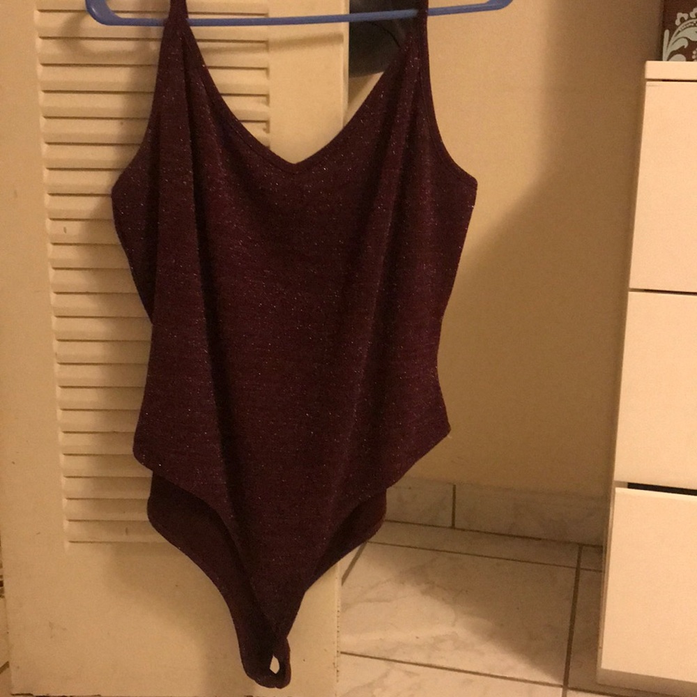 Sparkly body suit 1X, only worn twice!